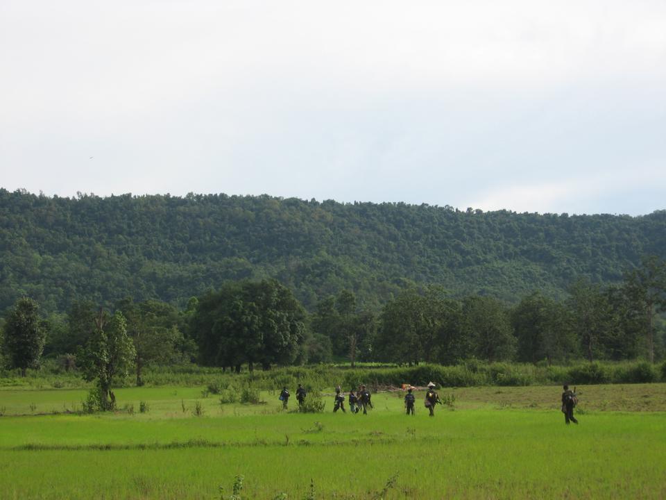 Armed Maoist insurgents now cover  7,000 square kilometres, a drop of 11,000 square kilometres in 20 years.