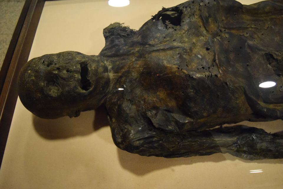 Kumdar Bay Mummy, his preserved look.
