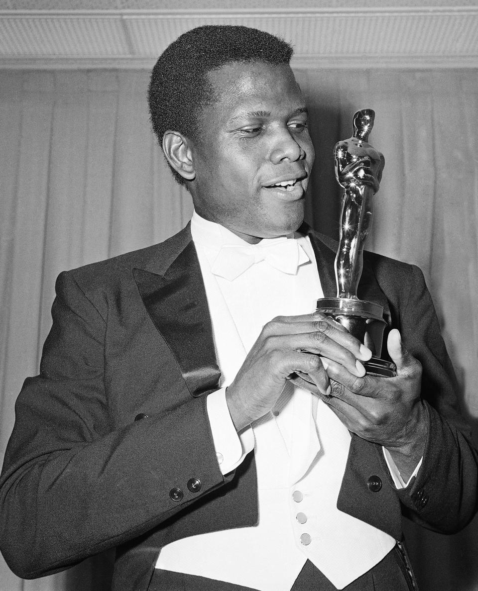 Poichie is the first male black star to be nominated for an Academy Award.