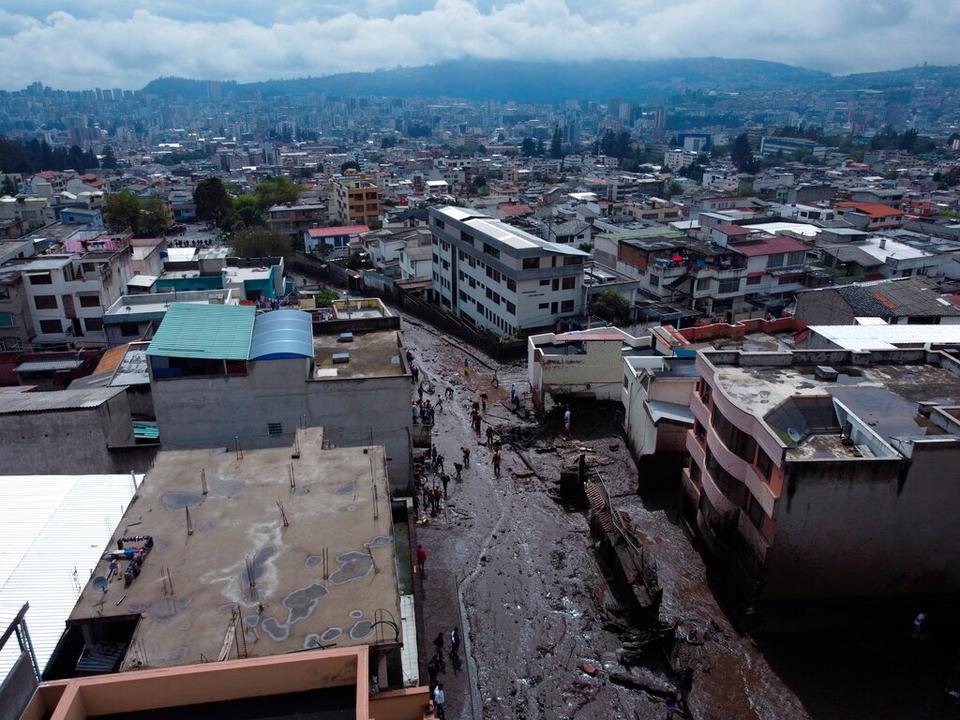 Many in the city of 2.7 million people were taken to shelters, as authorities declared three days of mourning starting Tuesday.