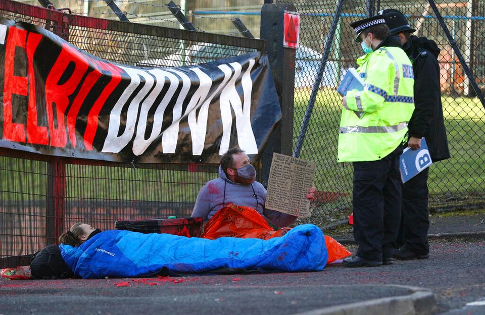 Israeli arms manufacturer Elbit was forced to shut one of its factories in the UK after protests.