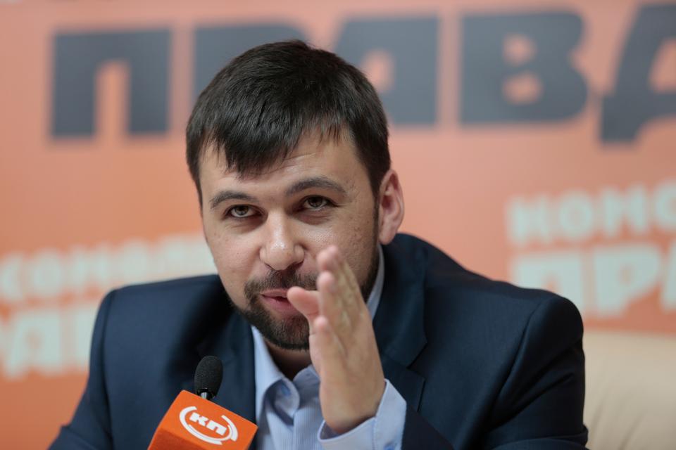 Pushilin appealed to Putin to recognise the “independence” Donetsk.