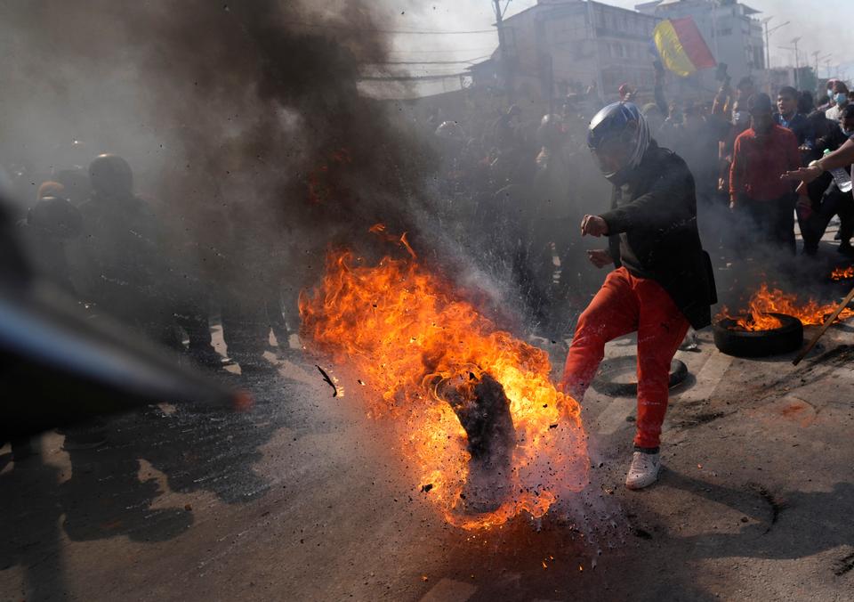 Protests in Nepal are ongoing since last week with protesters opposing a proposed US half billion dollars grant.