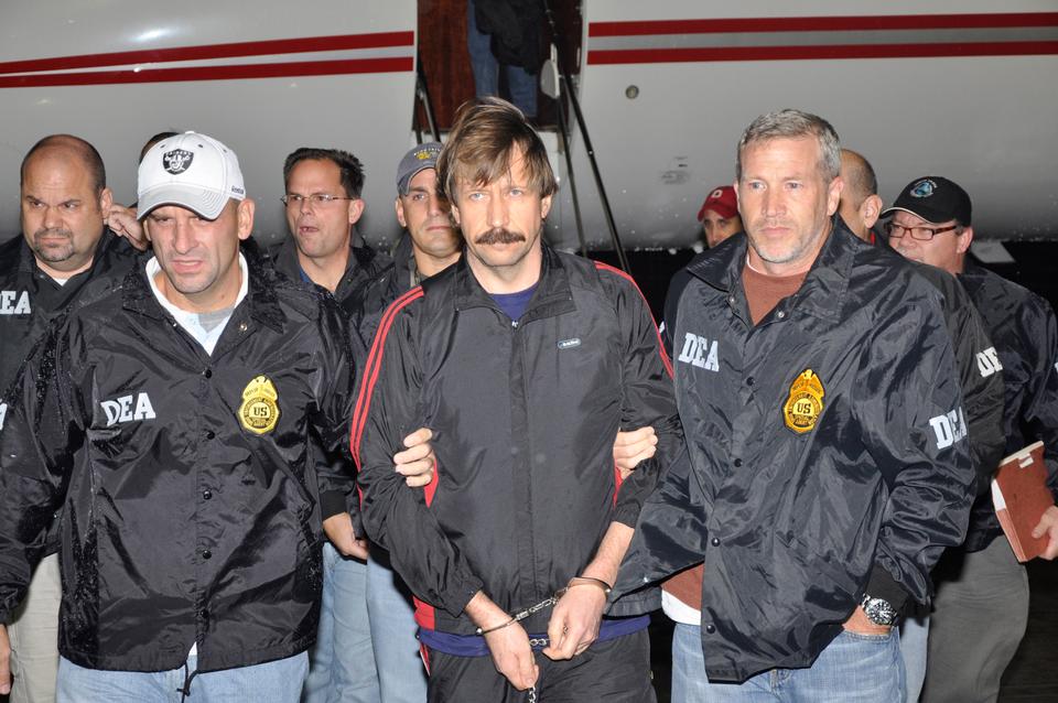 Bout was arrested during a sting operation in Thailand in 2008.