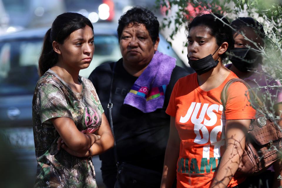 Relatives of the miners have been waiting for news outside the facility of the coal mine where a shaft collapsed, leaving the miners trapped.