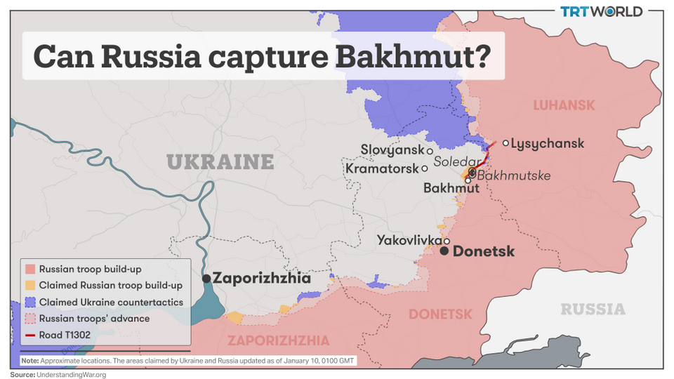 Russian capture of Bakhmut might inflict a psychological blow to Ukraine, but not taking it might lead to even more grave consequences for Moscow’s standing, according to experts.