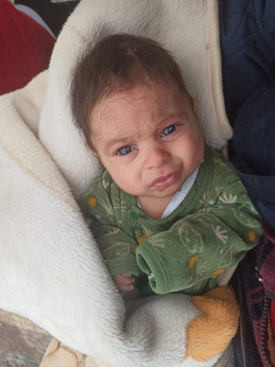 A baby who was rescued in Adiyaman 36 hours after the Türkiye earthquakes was surrendered to health authorities.