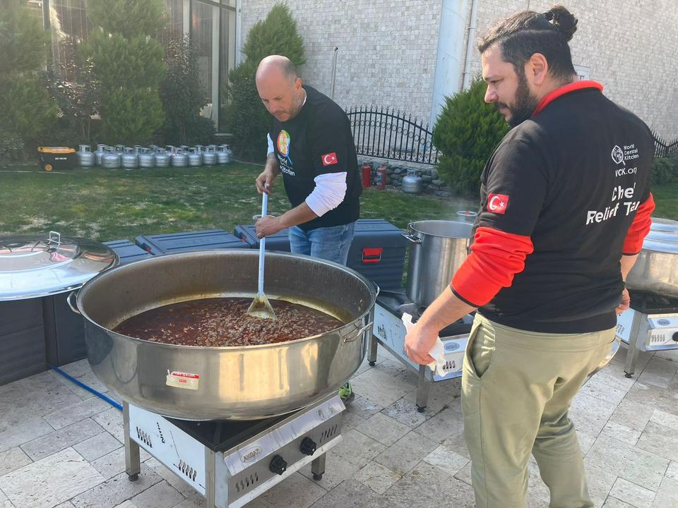 Ivan Francisco Escobar is a member of the World Central Kitchen, a US-based non-profit which provides food in natural disasters, made-made crises and humanitarian emergencies.