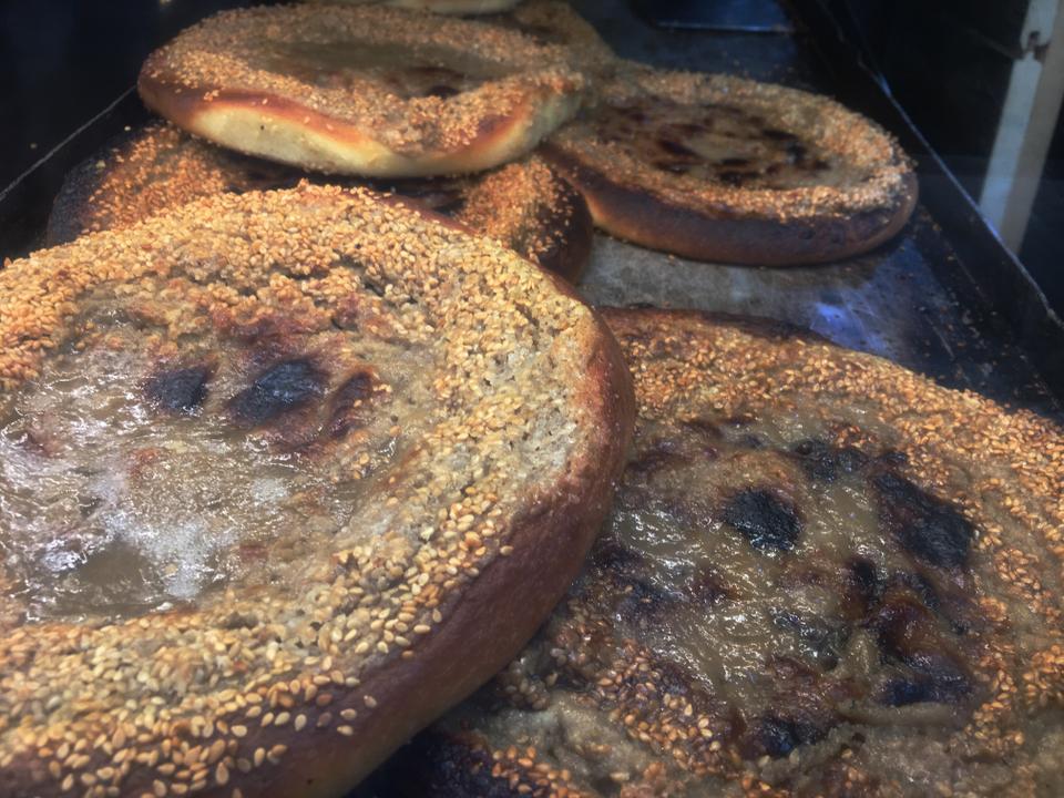 ‘Tahinli pide' is a pastry caramelised with sweetened tahini.