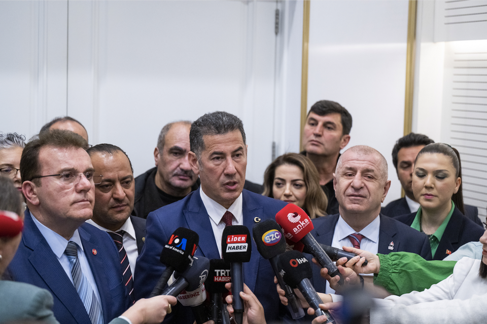 Sinan Ogan runs his presidential bid through the platform of the ATA alliance led by Umit Ozdag, the Victory Party leader.