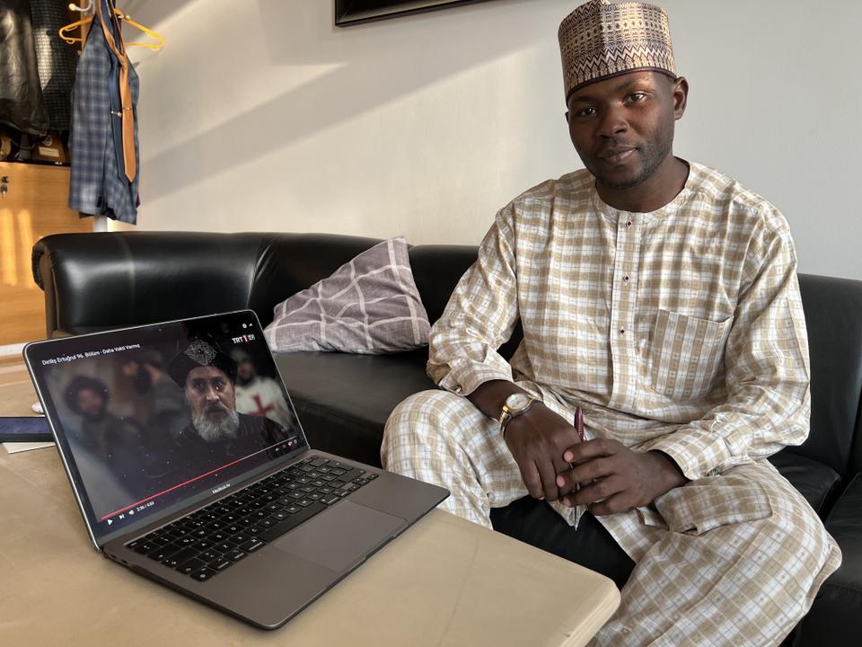 Nigerian youth learn Turkish language by watching Turkish series.