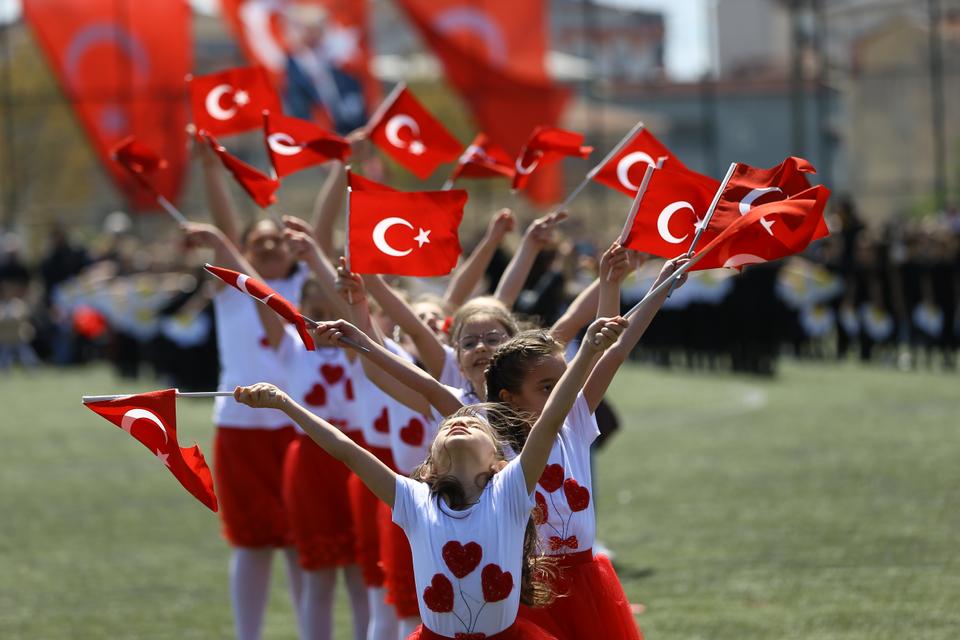 Schools all around Türkiye mark the day with colourful performances by children, while other events such as theatres or concerts are also staged around the country to entertain children.