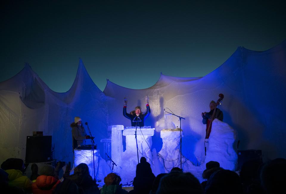 Ice instruments ring out coolest music in Norway