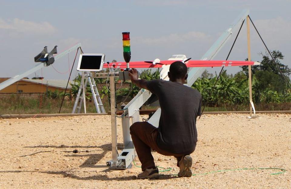 Drones fly vital blood supplies to clinics in Rwanda