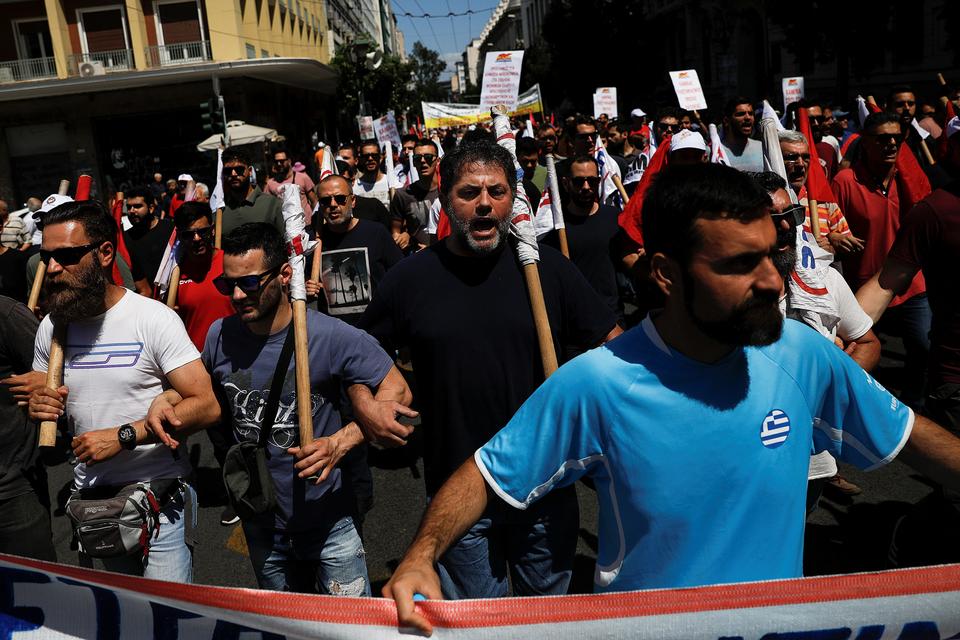 Since its debt crisis began eight years ago, Greece has received $302 billion (260 billion euros) in bailout loans in exchange for implementing austerity measures such as public sector layoffs, tax hikes and pension cuts.