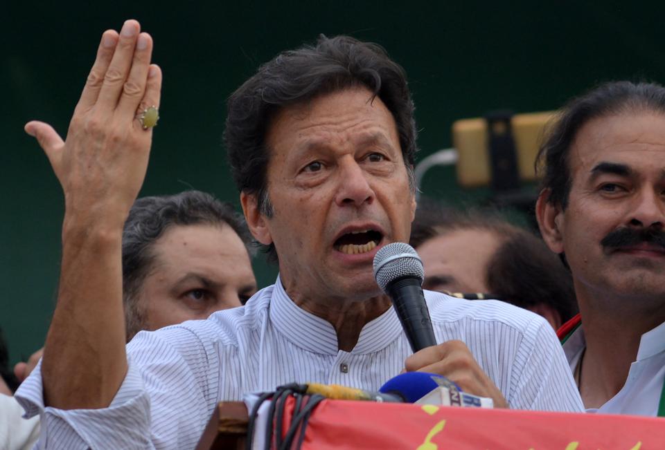 Pakistans Imran Khan Kicks Off Election Campaign 