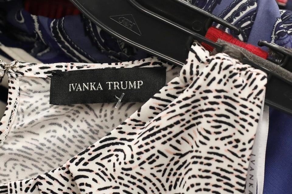 A clothing item made by the Ivanka Trump brand is seen for sale at a Marshalls department store in Queens, New York, US