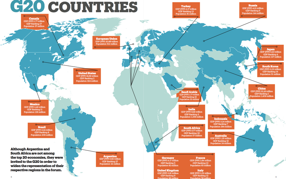 Какие страны входят 20 в g20. G20 на карте. G 20 страны участницы. Большая двадцатка карта.