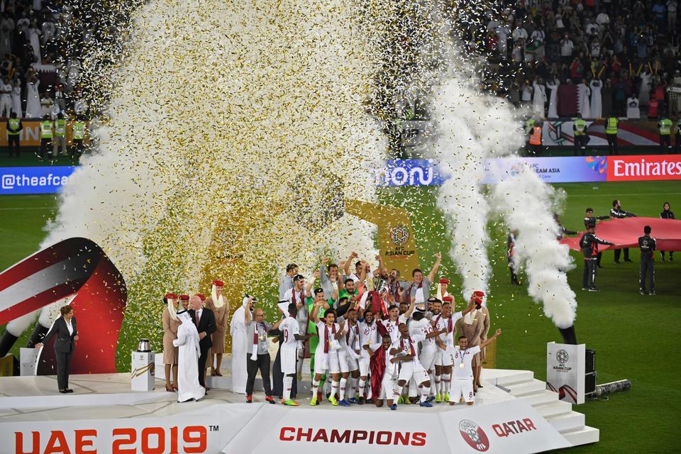 Football Qatar beat Japan 31 to win Asian Cup for first time