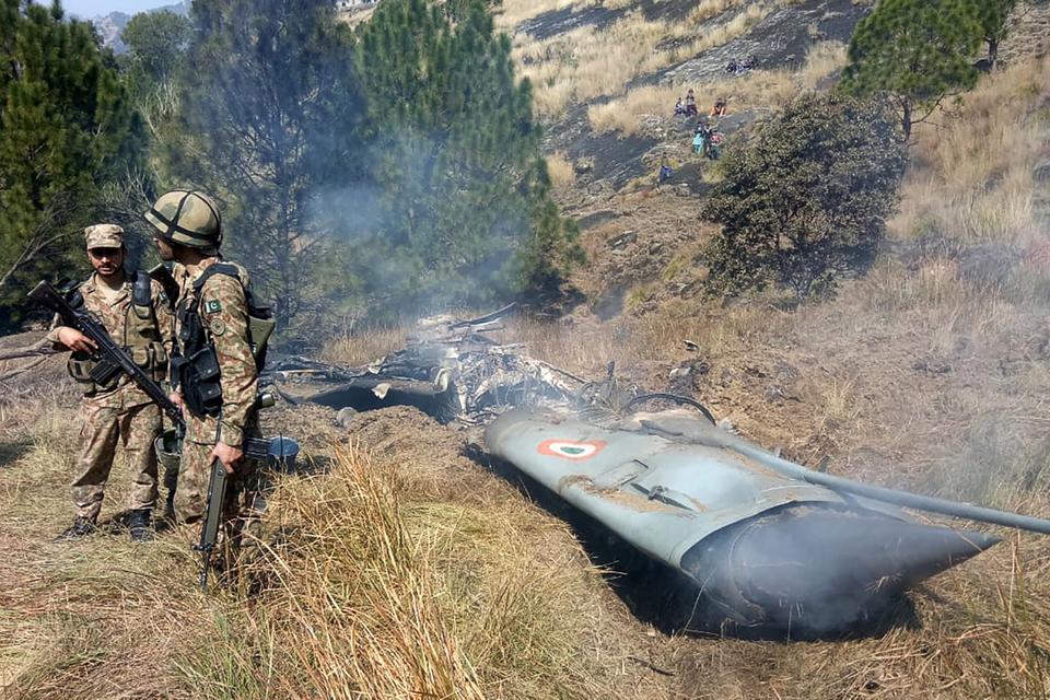 Pakistan shot down two Indian military jets and captured a pilot in a major escalation between the nuclear powers over Kashmir following Indian strikes inside Pakistan. India says only one of its jets was downed.