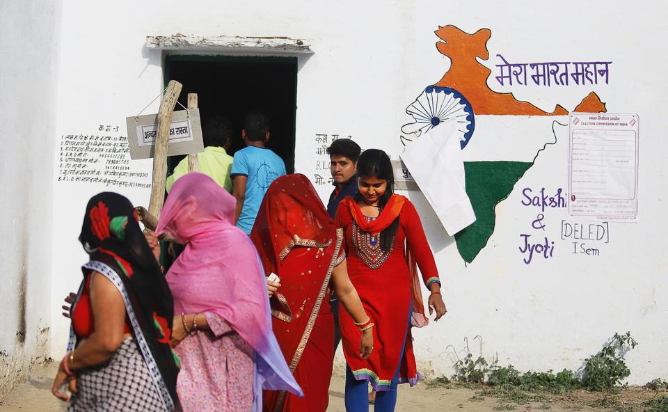 This year, over 430 million women are eligible to vote. Their turnout was around 66 percent in last national election.