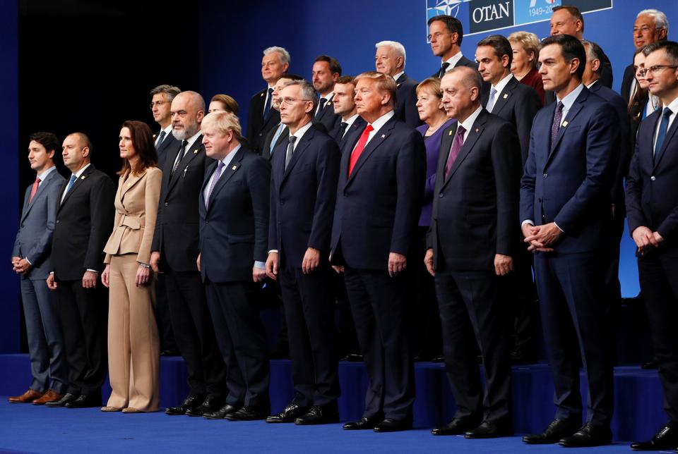 In pictures Leaders meet at NATO summit