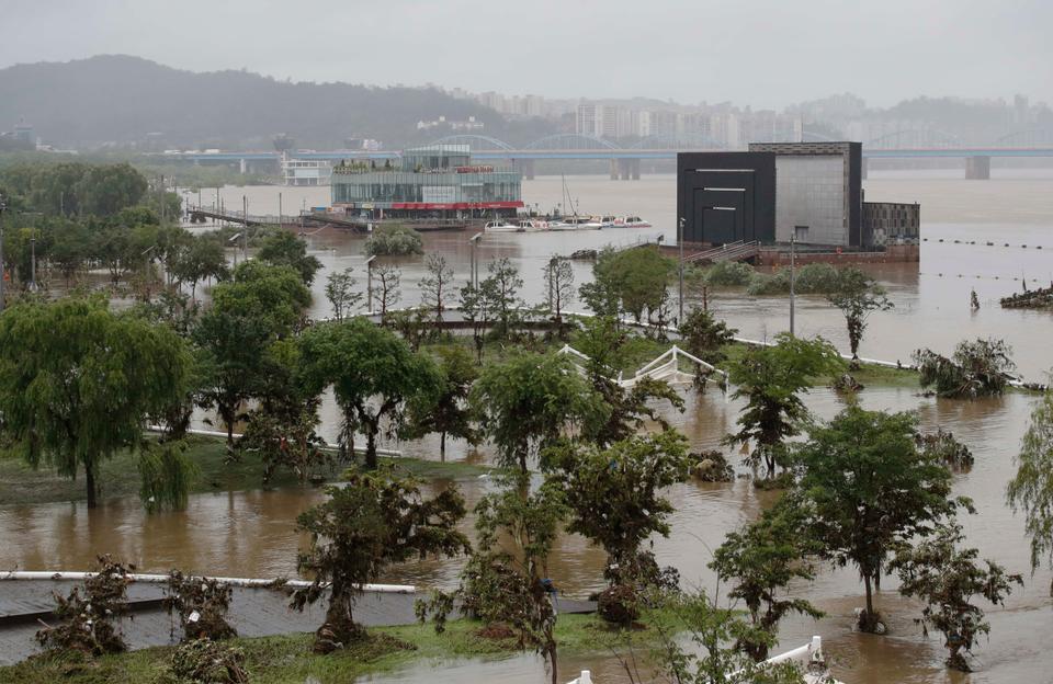 Floods, landslides kill dozens during monsoon rains in South Korea